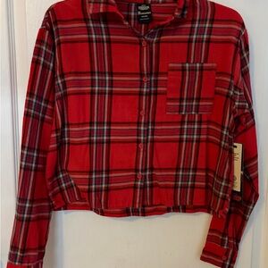 Netflix Red Plaid Shirt‎